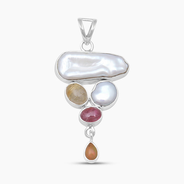 Freshwater Pearl Silver Pendants