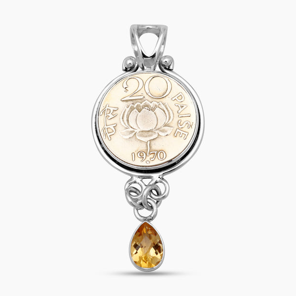 925 Sterling Silver Coin Pendants