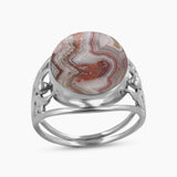 925 Sterling Silver Dendritic Opal Rings