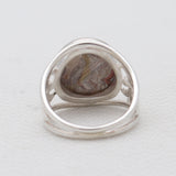 925 Sterling Silver Dendritic Opal Rings