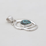 Tibetan Turquoise Silver Pendants