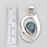 Tibetan Turquoise Silver Pendants