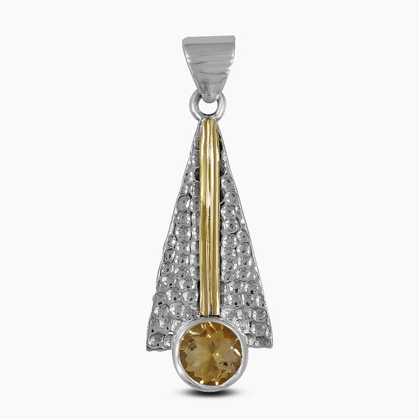 925 Sterling Silver Blue Topaz Pendants