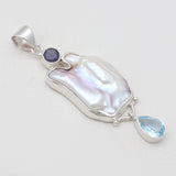 Fresh Water Pearl Silver Pendants