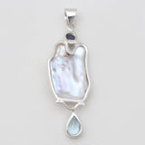 Fresh Water Pearl Silver Pendants