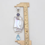 Fresh Water Pearl Silver Pendants