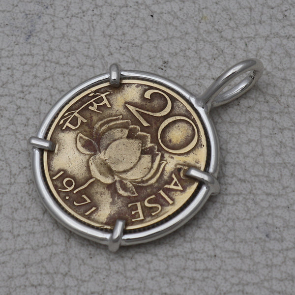 925 Sterling Silver Coin Pendants