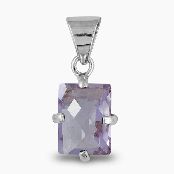 925 Sterling Silver Amethyst Pendants