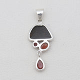 925 Sterling Silver Ammolite Pendants