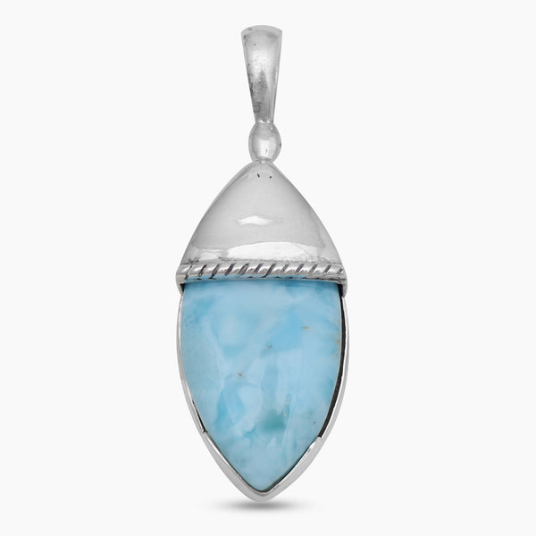 925 Sterling Silver Larimar Pendants