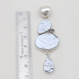 Silicon & Mystic Quartz Silver Pendants