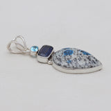 K2 Jasper Silver Pendants