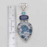 K2 Jasper Silver Pendants