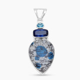K2 Jasper Silver Pendants