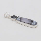 925 Sterling Silver Dendritic Opal Pendants
