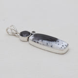 925 Sterling Silver Dendritic Opal Pendants