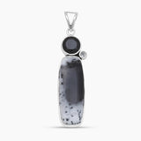 925 Sterling Silver Dendritic Opal Pendants