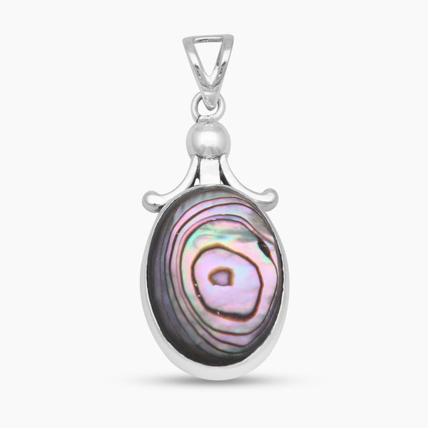 Abalone Shell Silver Pendants