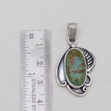 925 Silver Brown Turquoise Pendants