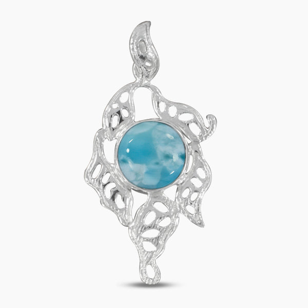 925 Sterling Silver Larimar Pendants