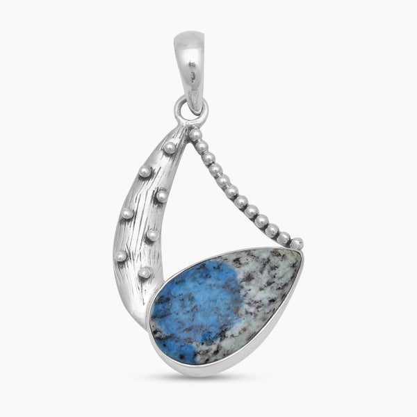 925 Sterling Silver K2 Jasper Pendants