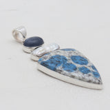 925 Sterling Silver K2 Jasper Pendants