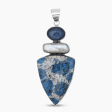 925 Sterling Silver K2 Jasper Pendants