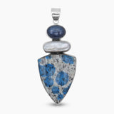 925 Sterling Silver K2 Jasper Pendants