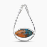 Turquoise Spiny Oyster Silver Designer Pendants