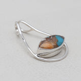 Turquoise Spiny Oyster Silver Designer Pendants