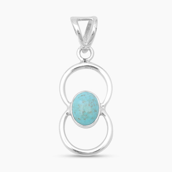925 Sterling Silver Mexican Turquoise Pendants