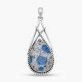 925 Silver K2 Jasper Pendants