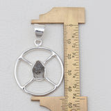 925 Sterling Silver Herkimer Quartz Pendants