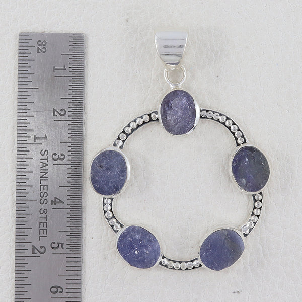 925 Sterling Silver Tanzanite Pendants