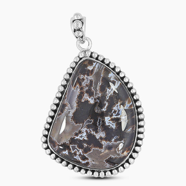 925 Silver Turkish Agate Pendants