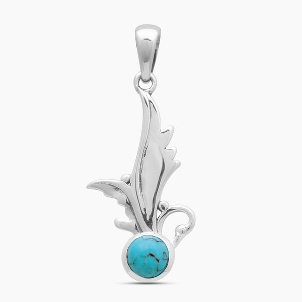 925 Sterling Silver Mexican Turquoise Pendants