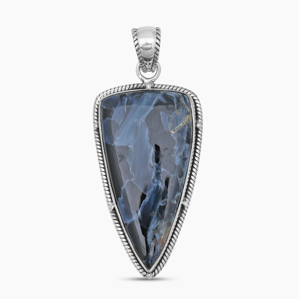 925 Sterling Silver Pietersite Jasper Pendants