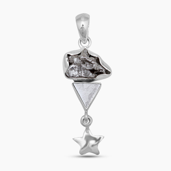925 Sterling Silver Meteorite Pendants