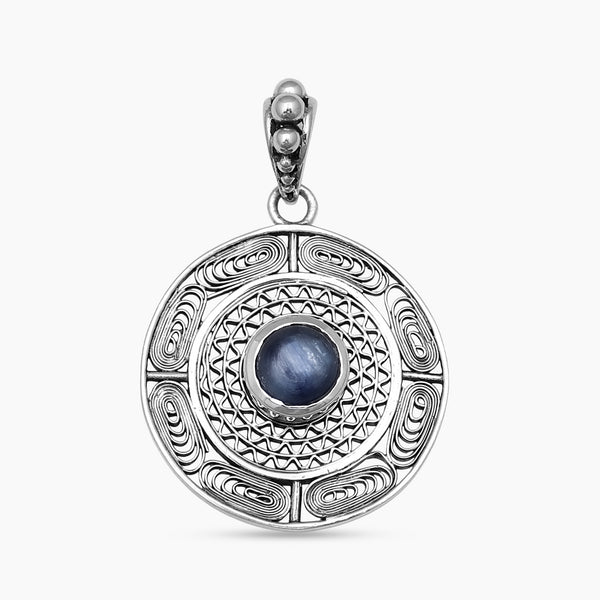 Mexican Turquoise Filigree Silver Pendants