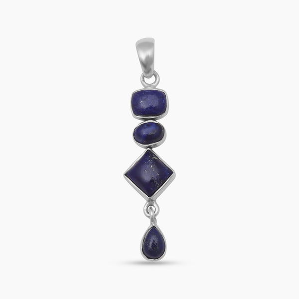 Lapis Lazuli Silver Pendants