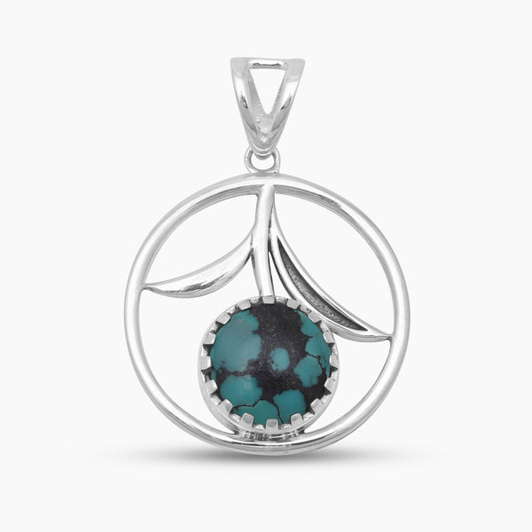 Turquoise Silver Pendants