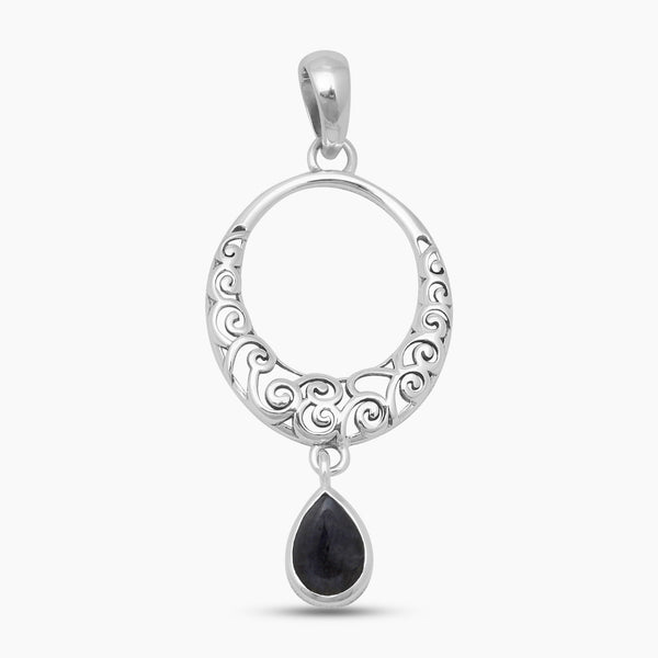 Rainbow Moonstone Silver Pendants