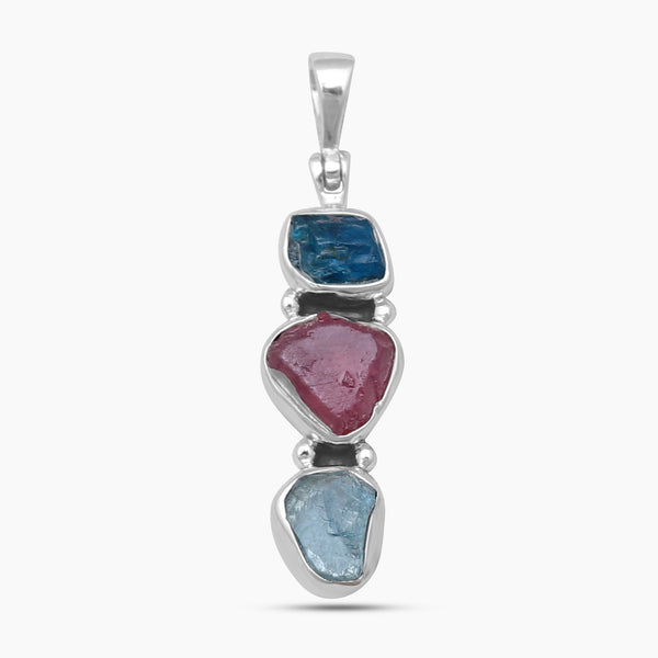 925 Silver Ruby Pendants
