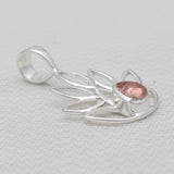 Multicolor Tourmaline Silver Designer Pendants