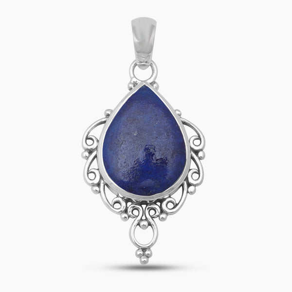 925 Sterling Silver Lapis Lazuli Pendants