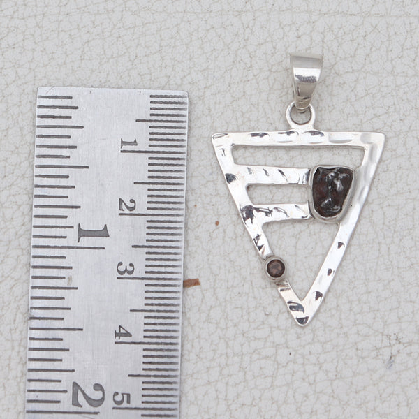 925 Sterling Silver Meteorite Pendants