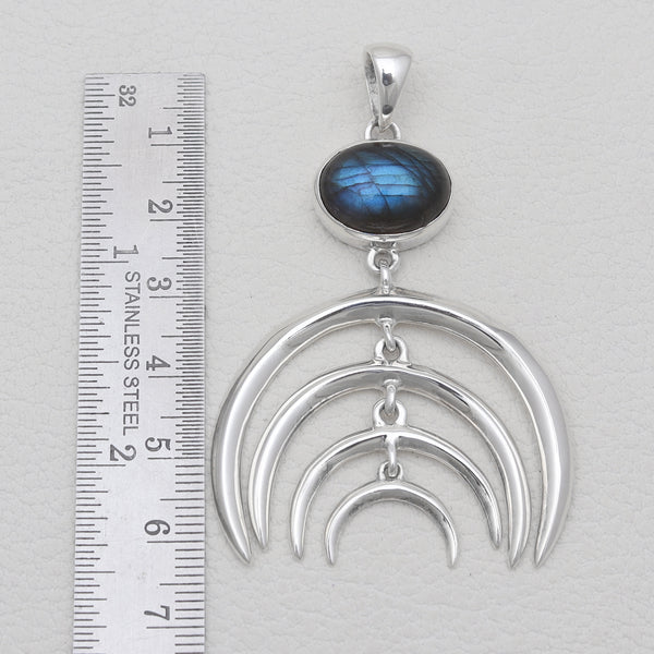 Labradorite Sterling Silver Designer Pendants