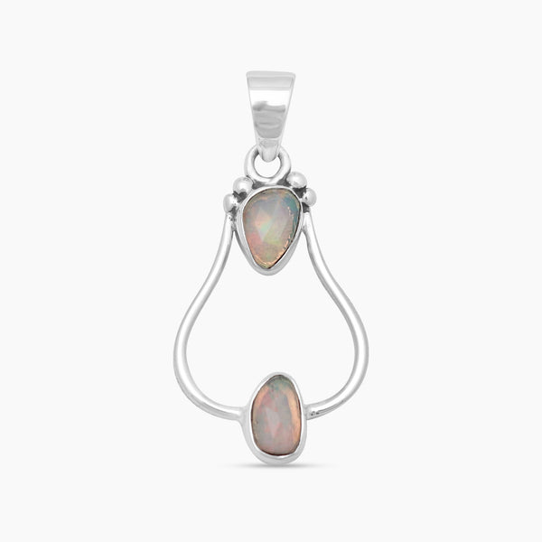 925 Silver Herkimer Quartz Pendants