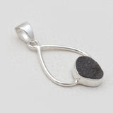 Rough Agni Manitite Silver Pendants