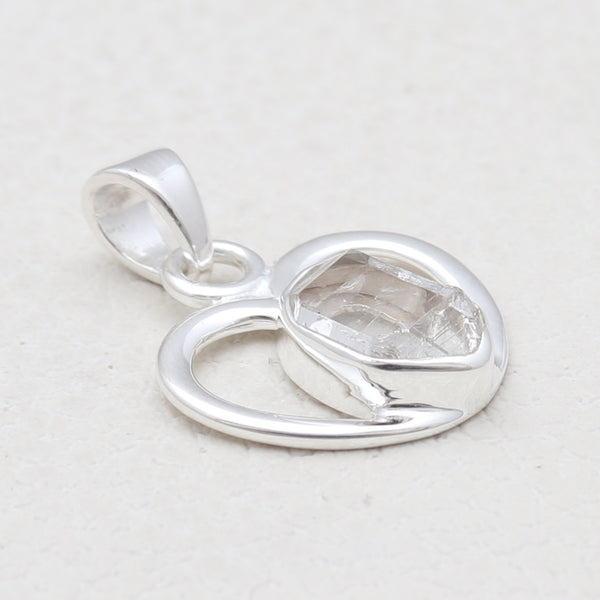 Raw Herkimer Herkimer Quartz Pendants